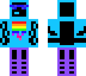 glowy person