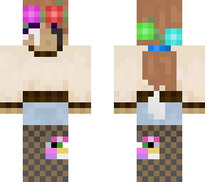 goat series: gwen the goat flowerer (re-upload)