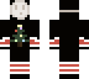 masked holiday figure