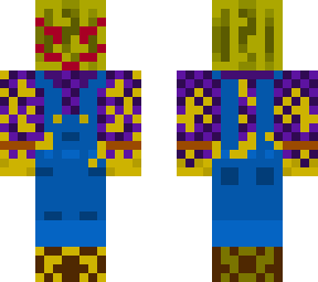 melon head scarecrow (purple)