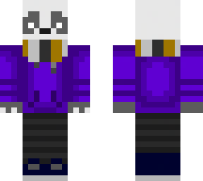 minirock skin minecraft con bufanda