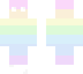 pastel rainbow man