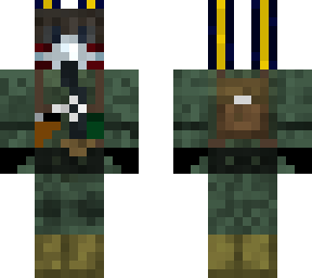 pilot with visor see-trought
