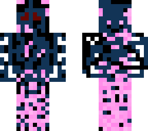 pink creeper, blue ghost