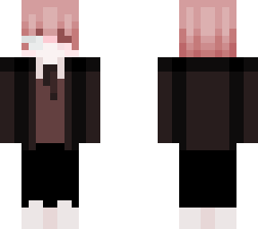 pink haired boy