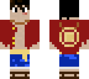 some guy asked me to make a luffy skin