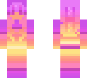 sunset strawberry girl