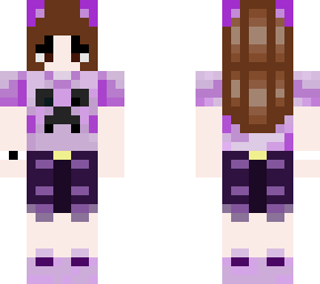 all purple skin