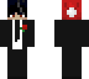 blake suit with santa hat