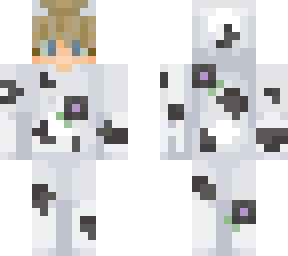 blond boy cow