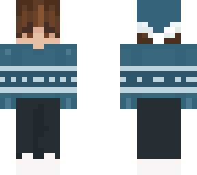 blue christmas boy