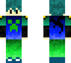 blue skin