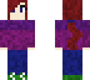 cool sweater girl