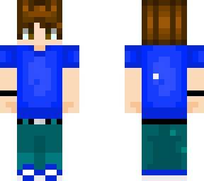 guy in blue shirt