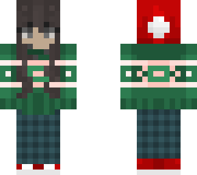 miss alcenola's christmas skin!