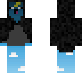 my minecraft skin in a cloak