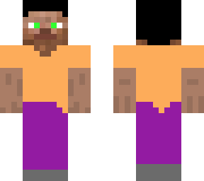 peach n purple steve