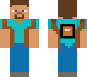 plastic steve with backpack (fixed!)