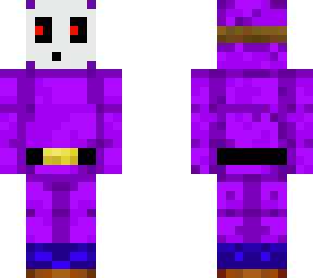 purple shy guy