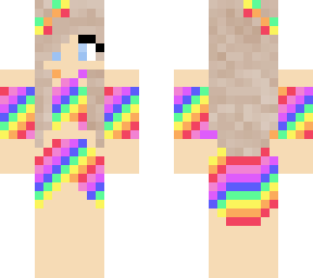 rainbow girl