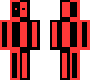 red and black man