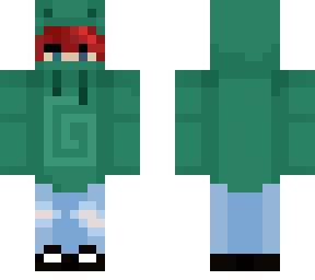 red haired froggo jumper lol