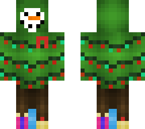 snowman christmas tree