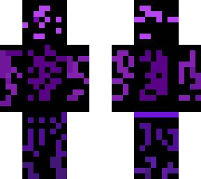 a gliched skin. and yes i tried to make a normal but my computer gliched so bad