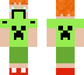 chico con polo de creeper
