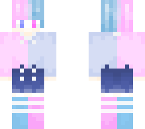 cotton candy femboy v2 *lower eye variant*