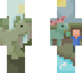d i n o s a u r // pixel art