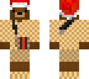 drippy crhismass bear