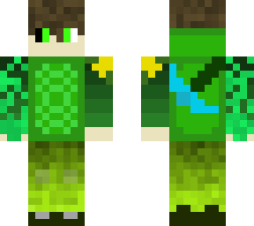 fiery green skin