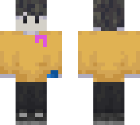 ghostbur skin (not mine) with violet ribbon