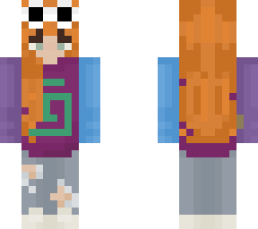 ginger swirl jumper