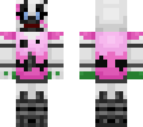 glamrock chica and nightmare foxy fusion