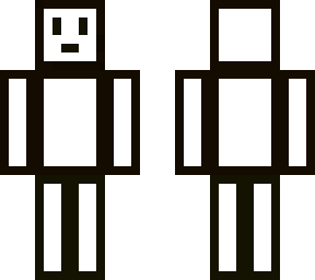 outlined white colour