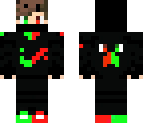 red an green boy