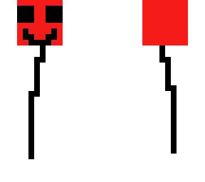 smiley balloon(red)