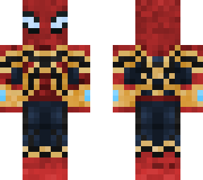 spider man iron spider suit 1.2