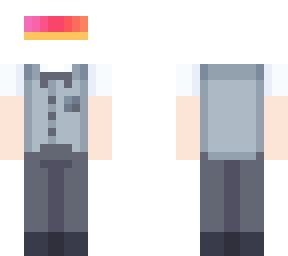 vest draft w/ color palette