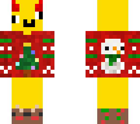 yellow man christmas