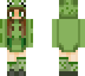 a edited frog skin