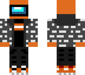 amogus drip orange