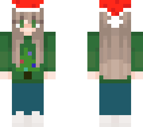 christmas girls skin