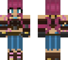 dark pink girl