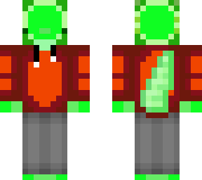 green gamer axolotl