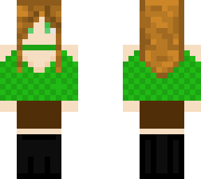 green sweater girl