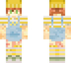 my skin as a yellow boi