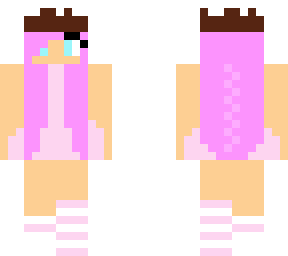 pink dress with cake
